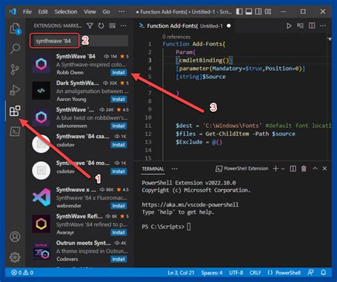 Visual studio code powershell.  Visual Studio Code (VS Code) es un editor de...