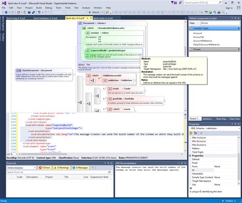 Visual studio generate xsd from xml. NET8 environment. exe) to generate XML schemas ...