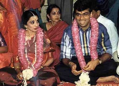 Viswanathan anand family