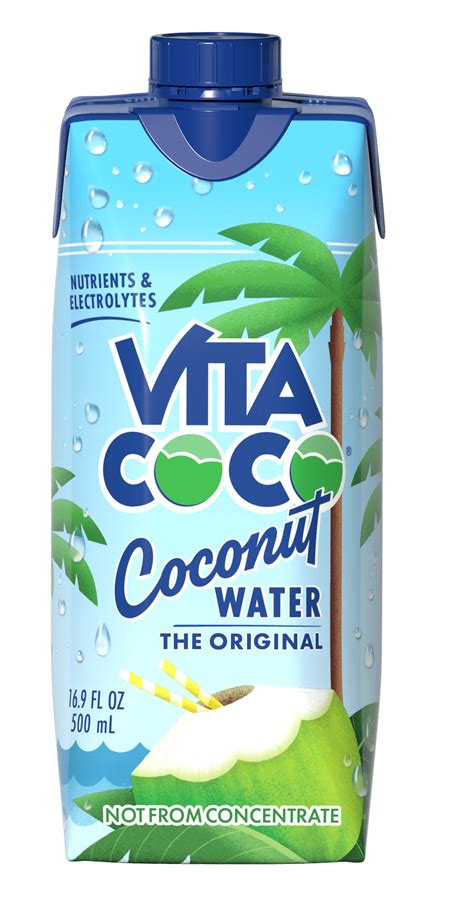 Vitacoco. FAT-FREE, GLUTEN-FREE, and NON-GMO — and with ONLY 45 calories per serving, Vita Coco is the smart, LOWER CALORIE and LOWER SUGAR alternative to most sodas, sports drinks, and fruit juices ONE 12-PACK CASE of 16.9 OUNCE SLIM BOTTLES | AVAILABLE NOW on Prime, Subscribe and Save, and Pantry — as well as Prime Now and Fresh (for those times ... 