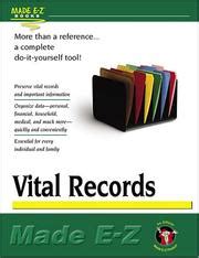 Vital records made e z guides. - Toyota corolla service repair manual 08.