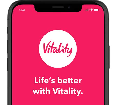 Vitality app. 