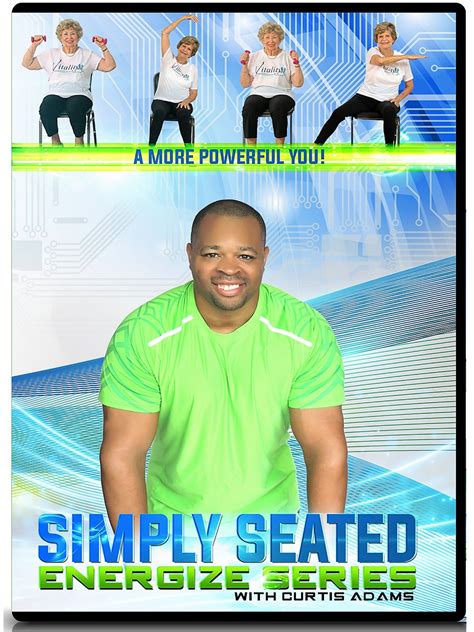 Vitality with Curtis Adams Chair Exercise DVD for Seniors, Simply ...