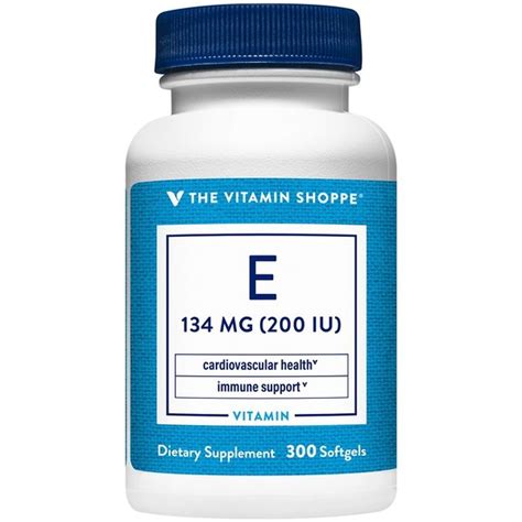 Vitamin shoppe vitamin e
