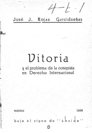 Vitoria y el problema de la conquista en derecho internacional. - Fluid mechanics lab manual for mechanical engineering.