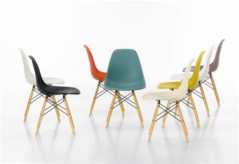 Vitra Eames Plastic Side Chair DSW by Charles & Ray Eames, …