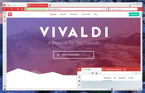 Vivaldi Web Browser 