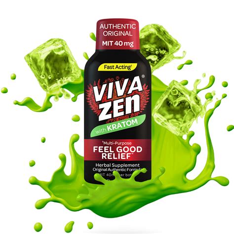 Vivazen near me. VivaZen is a liquid shot marketed as a natural pain reliever. But its main ingredient, called kratom, can have the same effects as pain killers. 