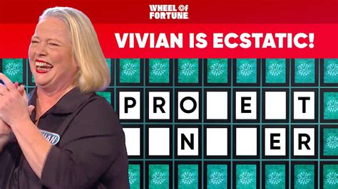 Vivian Becomes Our 4th Bonus Round Win in a Row! Wheel of Fortune