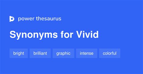 Vivid synonyms. Things To Know About Vivid synonyms. 