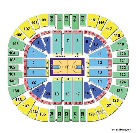 Vivint smart home arena seating chart. Tuesday, April 9 at 7:00 PM. Tickets. 11 Apr. Houston Rockets at Utah Jazz. Delta Center - Salt Lake City, UT. Thursday, April 11 at 7:00 PM. Tickets. Delta Center seating charts for all events. View interactive seat maps with row and seat numbers, seat views, and tickets. 