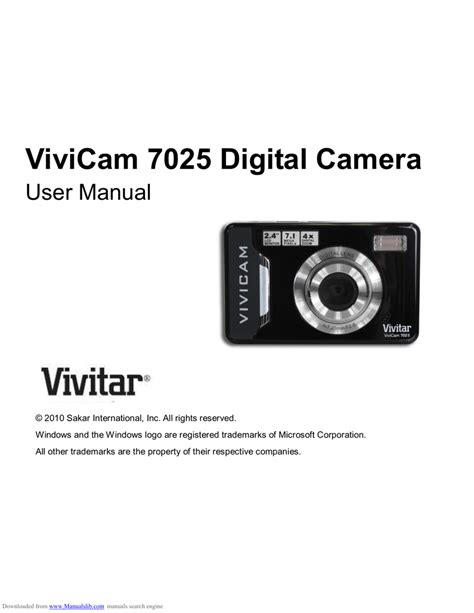 Vivitar digital camera vivicam 7025 manual. - Nissan primera p12 series full service repair manual 2002 2008.