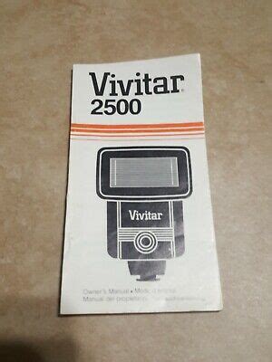 Vivitar zoom thyristor 2500 flash manual. - Buck wilder s little skipper boating guide a complete introduction.