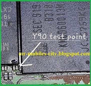 Vivo 1908 test point.  Make sure you are not going to damage any hardware component...