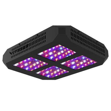 Vivosun grow light. Introducing AeroLight, the first fully integrated LED grow light and fan system. Designed for efficiency, it enhances photosynthesis and maintains consistent. With its unique heat sink fins, AeroLight has an impressive lifespan of over 50,000 hours, making it a durable and reliable choice. ... official@vivosun.com +1 888-505-8486 Monday to ... 