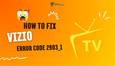 Are you getting the Smartcast error code 2903_1? Don’t worry! Scroll down and learn the possible reasons to get this error and the different ways to solve it.