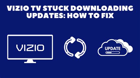 Vizio firmware update stuck. Past 7 Days: 325. Past 30 Days: 1,769. All Time: 90,151. To reset the tv; Turn off wall plug , press and hold tv power on button (on the tv not on the remote!) for approx 30 sec. Leave tv unplugged for 30 minutes and then restart tv by using tv power on button. - Vizio Television. 