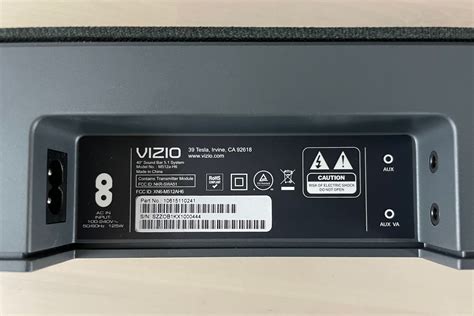 vizio m512a-h6...subwoofer rattling. anyone experiencing this? i had initially bouhgt the m512ax-j6 and had the same issue (worse), then upgraded to m512a-h6, hoping it was a bad model/subwoofer, but still having the same issue. something in the hole in the back is causing rattling, when i stick my finger in/near it, it gets even worse, just ...