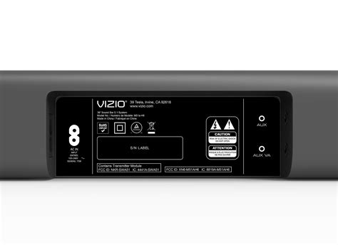 User Manual 9» ± , V51-H6. ENG - 2 IMPORTANT SAFETY INSTRUCTIONS ... VIZIO Sound Bar Remote Control with 2x AAA Batteries 2 x Surround Speakers 2 x Surround Speaker. 