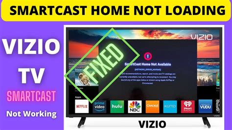Vizio smartcast is loading. Apr 10, 2024 · What to Do If Vizio SmartCast Isn't Working. Power cycle your TV and check your internet connection in Menu > Network > Test Connection. If the connection test is 0 or unavailable, fix your Wi-Fi or Ethernet connection. Reset the cache to restart SmartCast Home or reset your TV to factory settings. 1. 