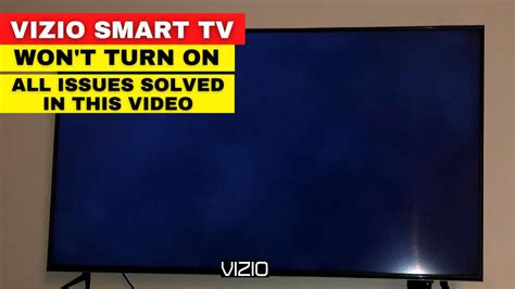 If everything is correctly set up, powered on and on the right channel and you still aren't getting any picture or sound, there may be a hardware or software fault in your TV. The best way to check is to press the menu button on your TV or remote and see if the on-screen menu appears. If the menu doesn't appear, contact Vizio customer support ...