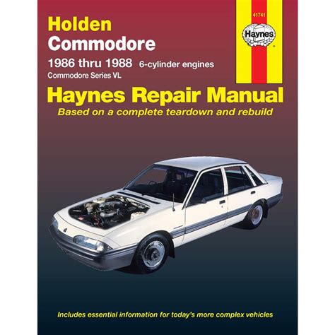 Vl Commodore Workshop Manual