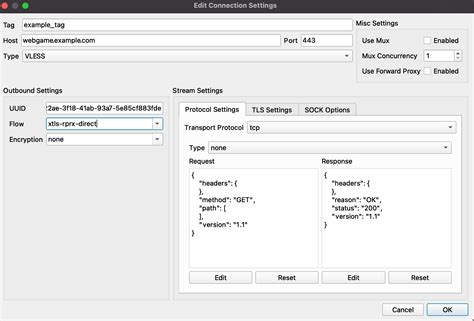 Vless xtls config. .  ...