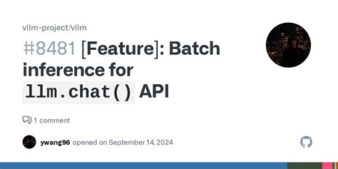 Vllm batch inference api. py The first Important This is a guide to performing batch...