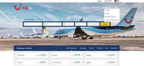 Vluchten - Vliegtickets naar TUI fly