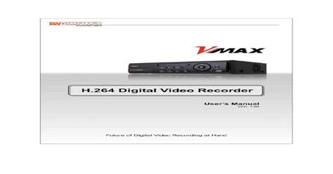 Vmax h 264 digital video recorder user manual. - Personal aircraft maintenance a do it yourself guide for owners.