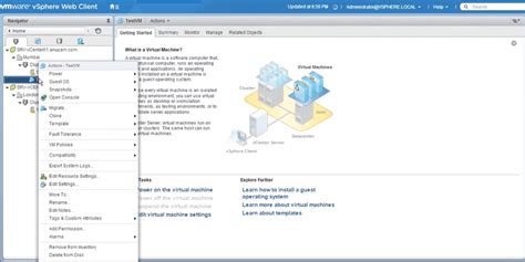 Vmware move vm from one vcenter to another. .  ...