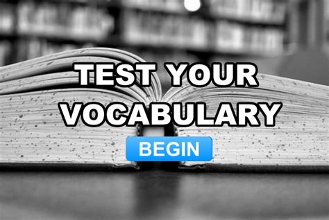 (Subscribe to increase your word limit. . Vocabtest
