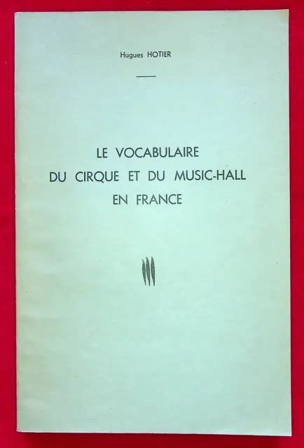 Vocabulaire du cirque et du music hall. - Gehl 1075 forage harvester parts manual.