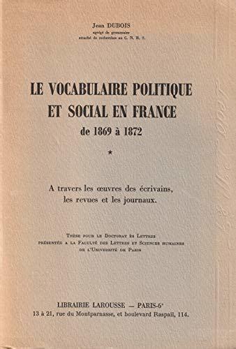 Vocabulaire politique et social en france de 1869 à 1872. - Game of war fire - guida all'età di josh abbott.