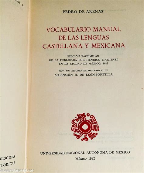 Vocabulario manual de las lenguas castellana, y mexicana. - Scarica manuale riparazione fiat coupé 16v 20v turbo.