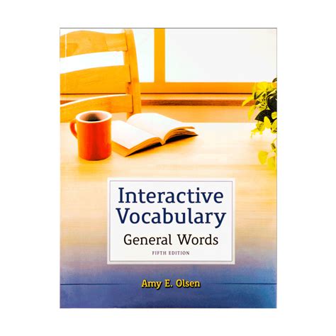 Vocabulary Words Interactive Edition Fifth General Answers