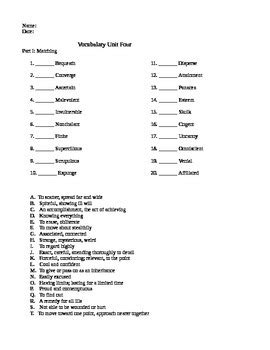 Vocabulary Workbook Level E