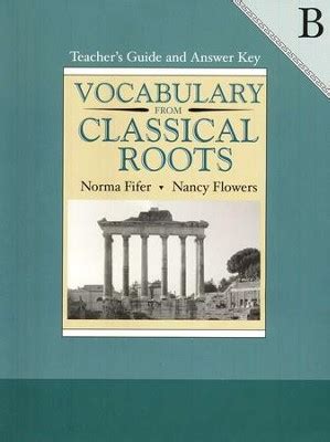 Vocabulary from classical roots b teachers guide. - Alerton visuallogic display vld user manual.