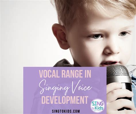 Vocal Range in Singing Voice Development - SingtoKids