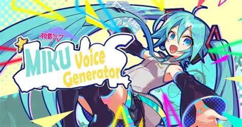 Vocaloid voice maker.  Based on voice characteristics and user feedback, Hatsune Mik...