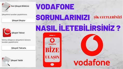 Vodafone şikayet