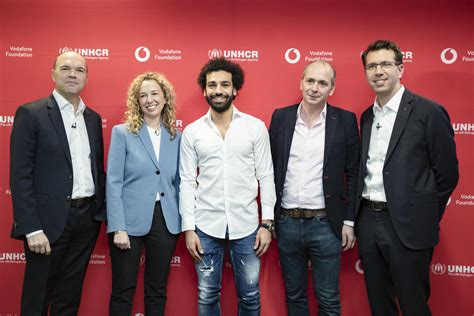 Vodafone Foundation and UNHCR welcome Mohamed Salah as …