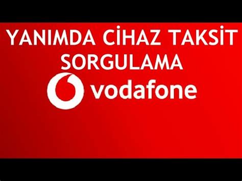 Vodafone cihaz taksit öğrenme