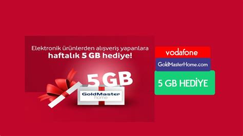 Vodafone goldmaster şifre