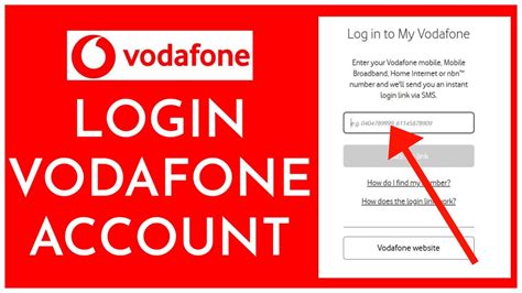Vodafone login. Once you’ve set up a Vodafone account, you can manage it through the My Account Controls section on My Vodafone. As the owner, you’ll be able to control every device linked to your account. This includes setting and removing caps on data use and adding age restrictions on online content. Log in to My Vodafone and opt in your account users ... 