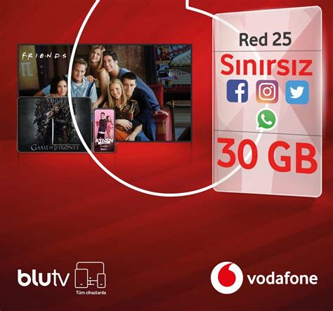 Vodafone red tv ücretsiz
