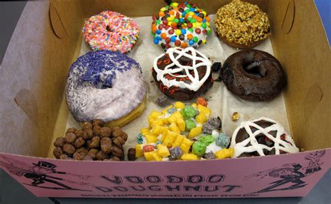 Vodoo donuts. Nov 23, 2020 · 8,185 reviews #5 of 63 Bakeries in Portland $ Bakeries American. 22 SW 3rd Ave, Portland, OR 97204-2713 +1 503-241-4704 Website Menu. Open now : 12:00 AM - 11:59 PM. Improve this listing. 