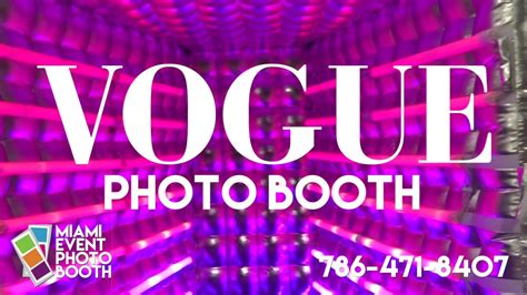 Vogue Booth Miami