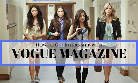Vogue internships. Vogue Summer School NYC. Our pre-college summer courses in New York City introduce students to fashion through the expert eye of the world’s most famous and influential … 
