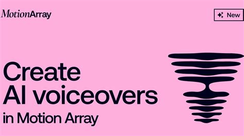 Voice over.  Discover Motion Array's AI Voice Over marketplace, and get the bes...